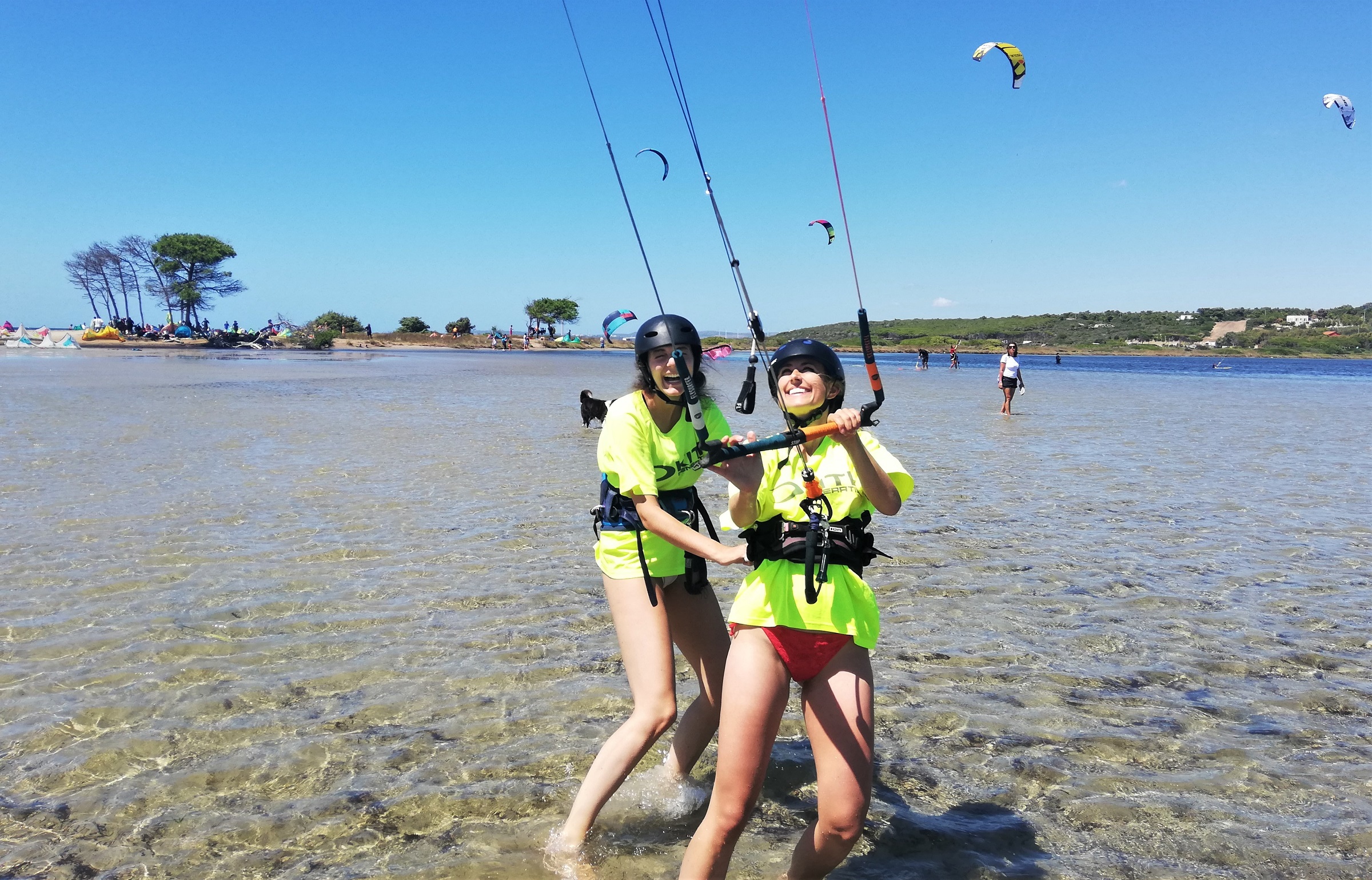 Kiteunterricht in Punta Trettu, dem besten Kite-Spot Sardiniens