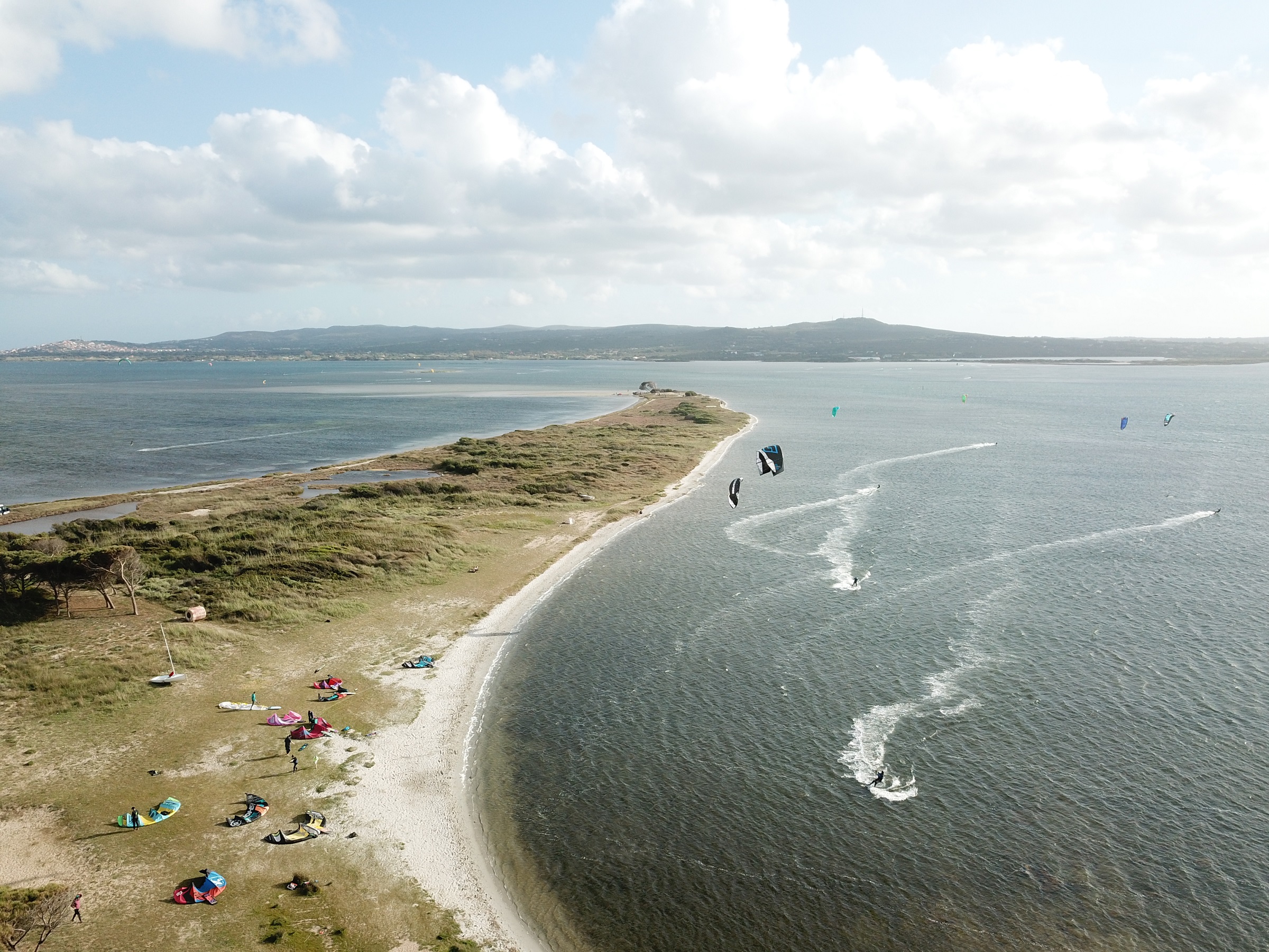 Punta Trettu Kitesurf Sardinien