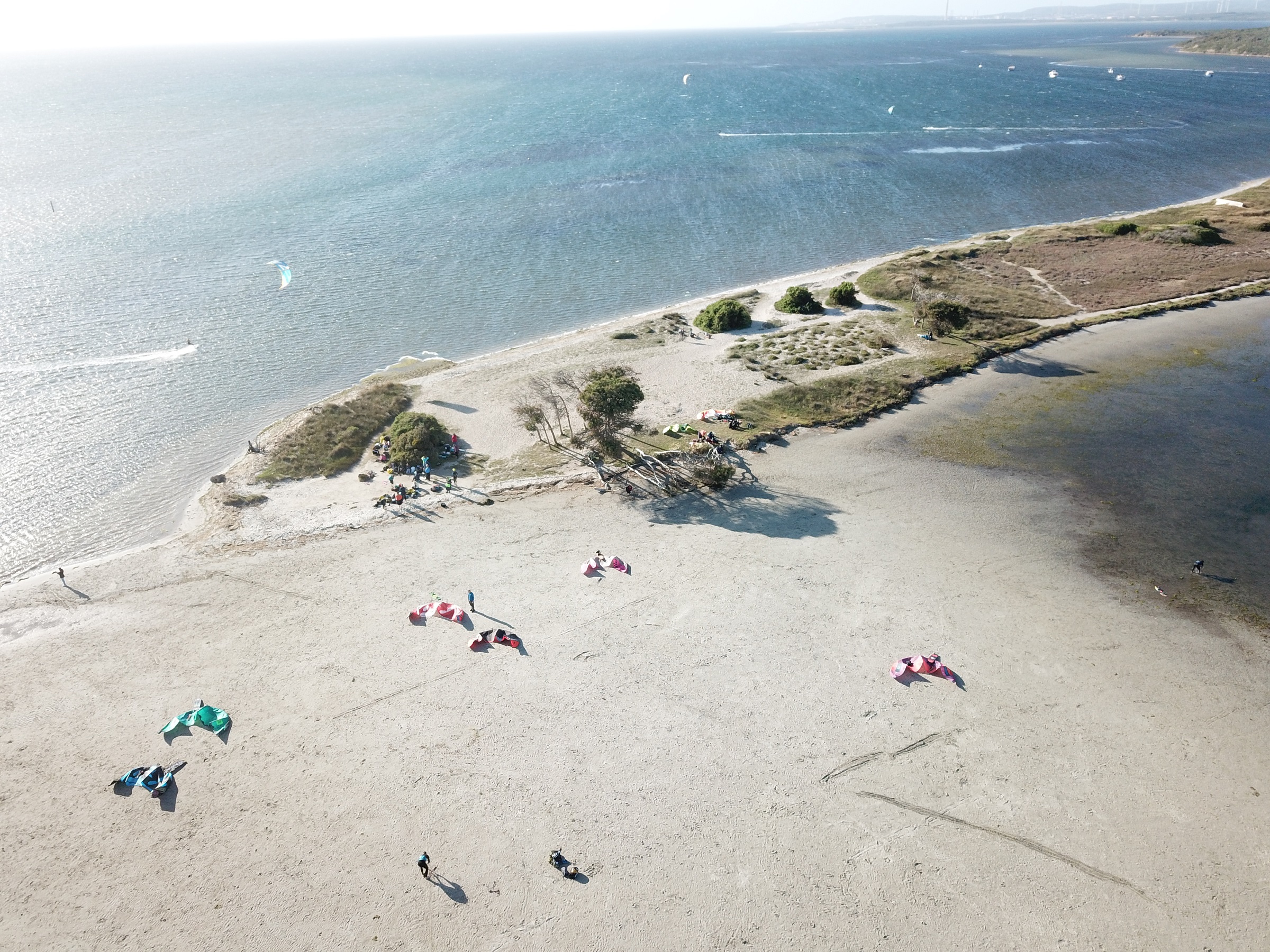 Punta Trettu Kite Beach, der beste Kite-Spot Sardiniens