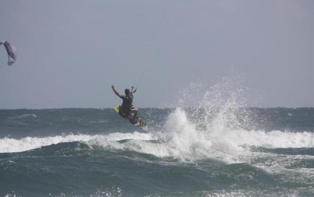 Kite-Spot von Costa rei auf Sardinien\