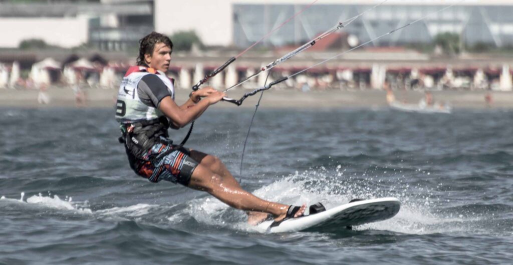 Lucas Rey Kitesurfing Sardinia - Italian Kiteboard Race Championship