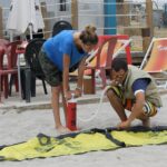 Kitesurfing Cagliari Poetto July 2014