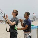 Kitesurfing Cagliari Poetto July 2014