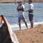 Kitesurf in Sardinia: Petrol Beach (La Maddalena Spiaggia) Kite Spot - August 2014 - Matias Rey and Riccardo Mereu
