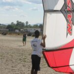 Kitesurfing Cagliari Poetto July 2014