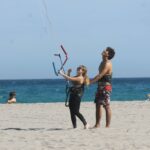 Kitesurfing Cagliari Poetto July 2014