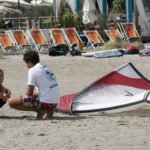 Kitesurfing Cagliari Poetto July 2014