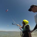 Kitesurfing Punta Trettu Sardinia September 2014
