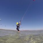 Kitesurfing Punta Trettu Sardinia September 2014