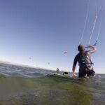 Kitesurfing Punta Trettu Sardinia September 2014