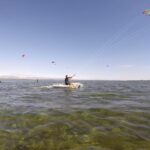 Kitesurfing Punta Trettu Sardinia September 2014