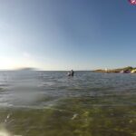 Kitesurfing Punta Trettu Sardinia September 2014