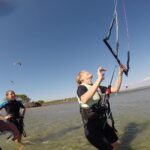 Kitesurfing Punta Trettu Sardinia September 2014