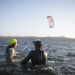 Kitesurfing Punta Trettu Sardinia August 2014