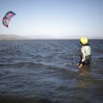 Kitesurfing Punta Trettu Sardinia August 2014