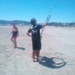 Kitesurfing Punta Trettu Sardinia August 2014