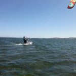 Kitesurfing Punta Trettu Sardinia August 2014