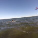 Kitesurfing Punta Trettu Sardinia August 2014