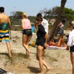 Kitesurfing Punta Trettu Sardinia August 2014
