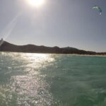 Kitesurfing Villasimius Sardinia October 2014