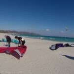 Kitesurfing Villasimius Sardinia October 2014