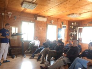 Simone Vannucci Cagliari Clinic Hydrofoil March 2016 - Hydrofoil Lessons in Cagliari