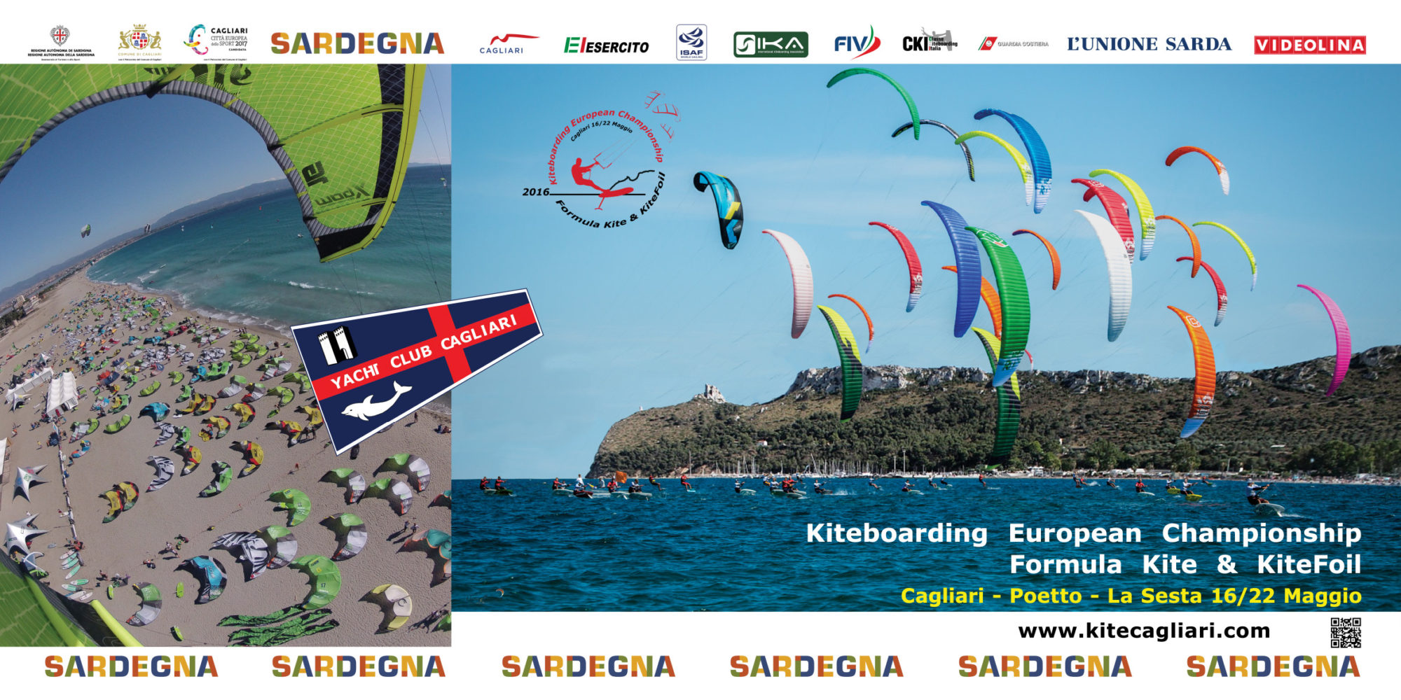 2016 Formula Kite and KiteFoil European Championships 2016 in Cagliari Sardinia
