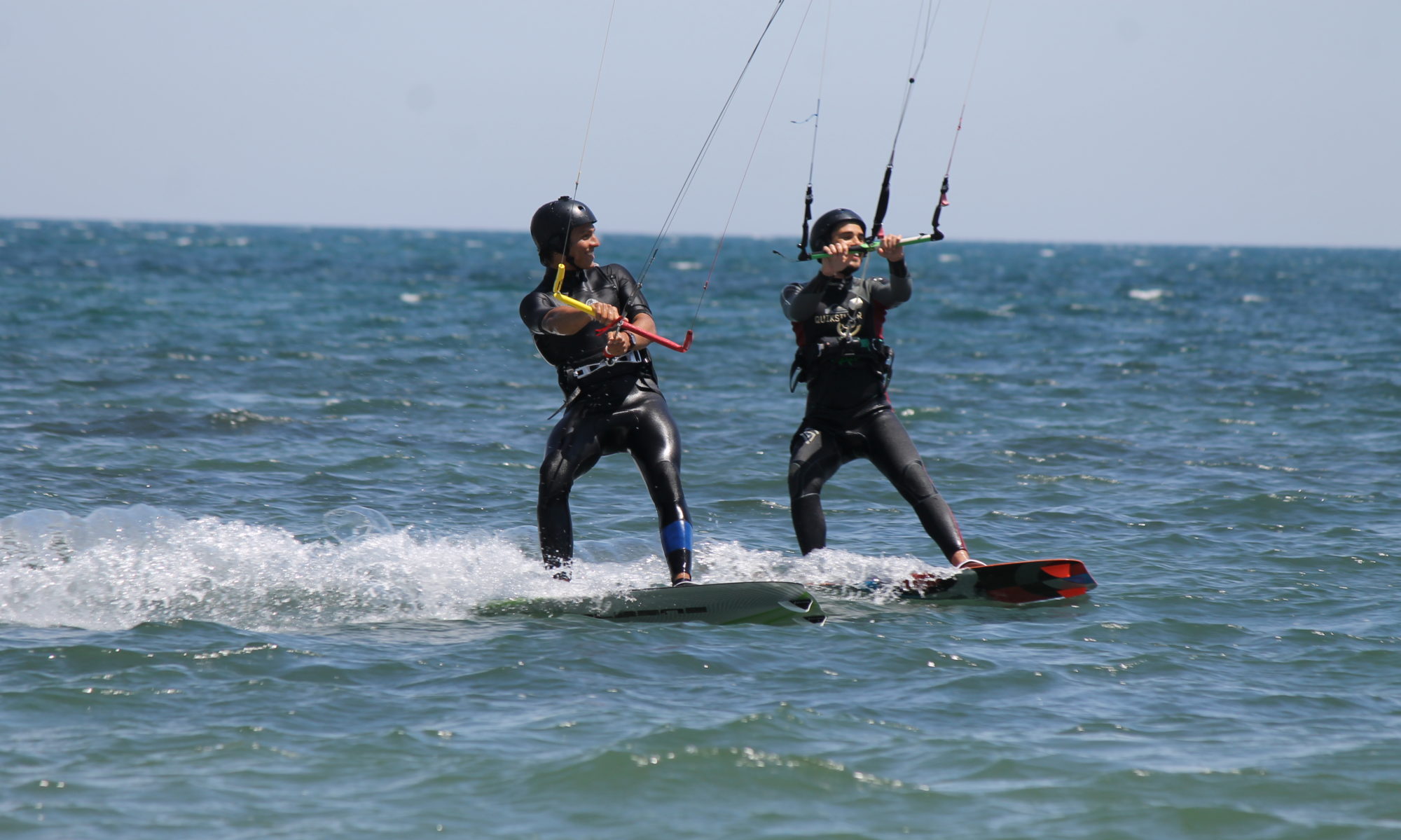 Kitesurfing lessons in Petrol Beach Sardinia