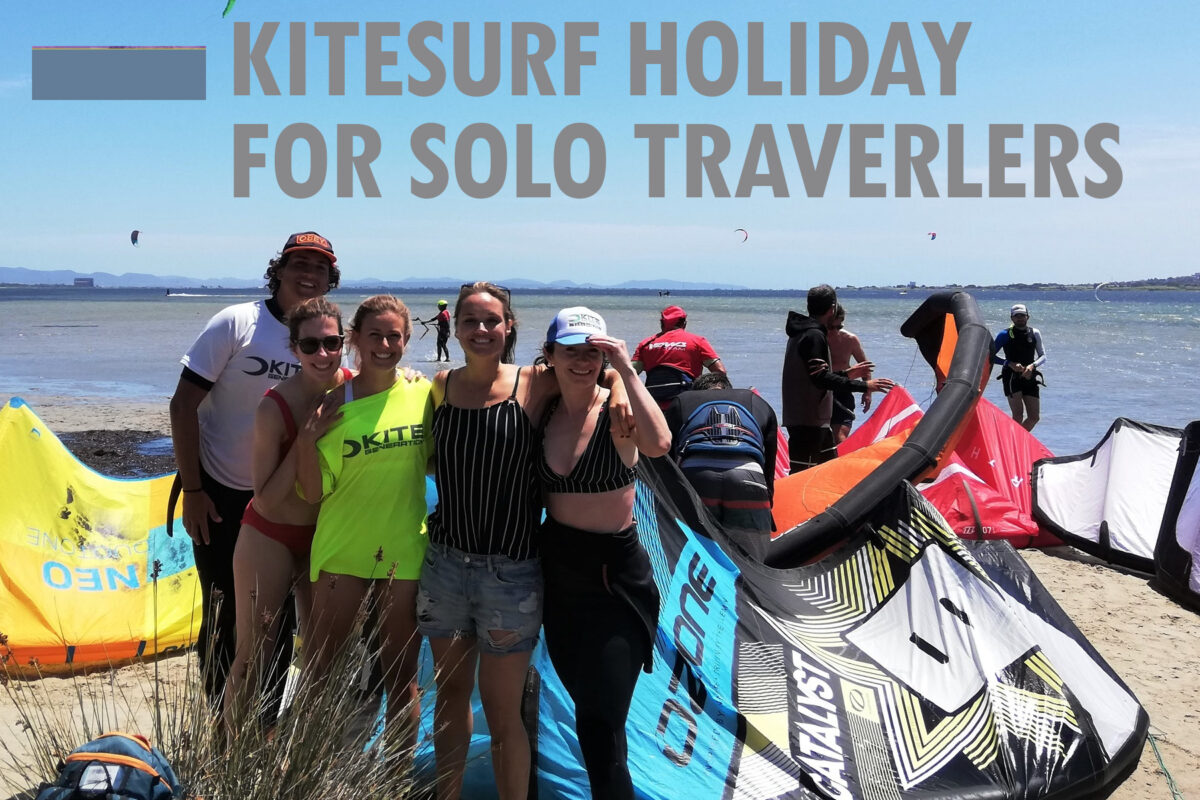Kitesurf Holiday for Solo Travelers in Sardinia
